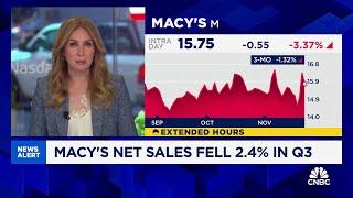 Macy's delays Q3 earnings report after accounting issue