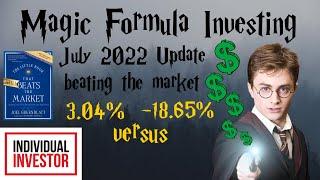 Investing using the Magic Formula - July 2022