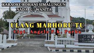 KARAOKE ULANG MARHORU TU NADA WANITA