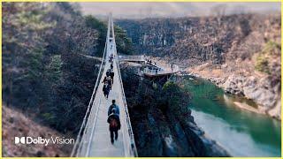 [HDR] 절벽에 만든 길 | 한탄강 주상절리길 (잔도) | 한국관광100선 | Hantan River Columnar jointing  걷기 좋은 길 | Walking Tour