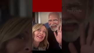 Italy's Giorgia Meloni's  selfie video with PM Modi goes viral