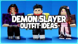 25 Demon Slayer Outfit Ideas #roblox