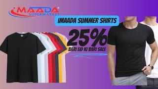 Imaada Summer shirts - Summer collection - Summer shirts- imaada supermarket jhelum