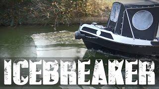 Canal Icebreaker - Winter Cruising on a Canal Narrowboat as we explore Britain by Narrowboat - Ep 80