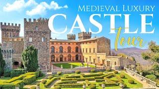 Luxury And History: TOURING a Medieval CASTLE in Italy | Lionard LUXURY Real Estate