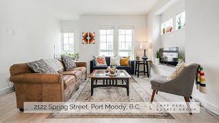 GORGEOUS Port Moody Townhome by BOLD: 4K Tour |  2122 Spring Street  |   Lapp Real Estate Group