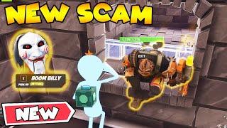 NEW Mythic Gun SCAM is Game Changing!  (Scammer Gets Scammed) Fortnite Save The World