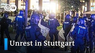 Why did local youth clash with police in the German city of Stuttgart? | DW News