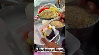 Xe xôi du mục bán dạo tại Quận 1 bắt mắt với giàn Topping siêu chất ngất #chuongseiko #thanhansaigon