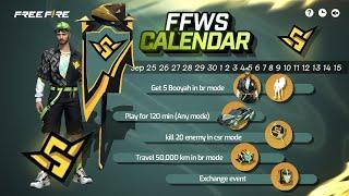 FFWS 2024 Free Rewards  Free Fire