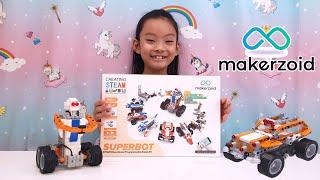 Makerzoid Superbot Robot Construction Building Set