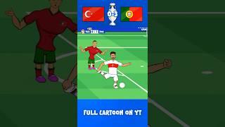 That Turkey own goal #ronaldo #euro2024 #portugal