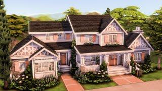 Large Family House  The Sims 4 Speed Build | No CC