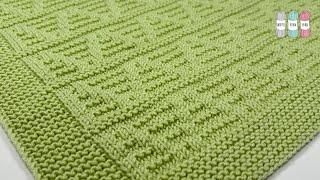 How to Knit the "Lilly" Baby Blanket