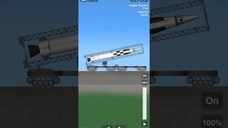 spaceflight simulator Missile #sfs #spaceflightsimulator #gaming #rocket