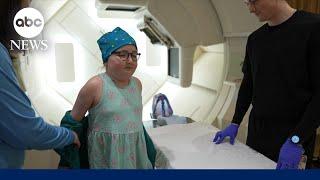 9-year-old fights brain cancer with magic in her heart