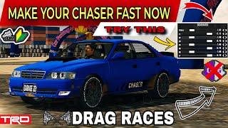 Toyota Chaser Fastest Gearbox Settings (Without GG) In Car Parking Multiplayer