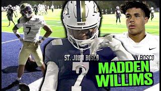 Madden Williams - 6'2 Receiver from St. John Bosco (CA) A Star in the Making - Junior SZN Spotlight
