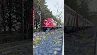 My CN-passenger #gscale #train #railroad #modeltrains #railway #trainspotting #canadiannational