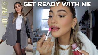 GRWM for a Influencer Event *OUTFIT, HAIR & MAKEUP* + life updates 