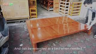 Wooden Folding Bed