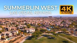 SUMMERLIN WEST | Las Vegas, Nevada | Beautiful Views | 4K HD Drone Video