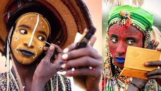 Meet The Wodaabe African Men Who Wear Make-Up To Attract Women | HotNaija