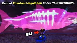 ATUALIZAÇÃO TODA BUGADA, PORÉM... PESQUEI o MEGALODON FANTASMA com o ENCATAMENTO PERFEITO no FISCH!!