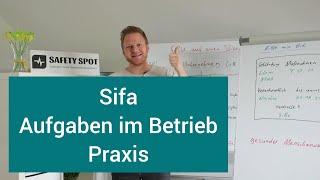 SiFa Aufgaben aus der Praxis - Fachkraft für Arbeitssicherheit im Alltag