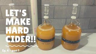 Let's make hard cider!