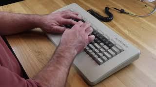 Typing Demo: Keymacs vs. Symbolics Keyboards