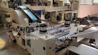 High speed napkin paper making machine