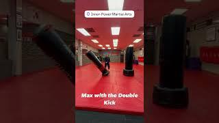 Max Double Kick #hapkido #martialarts #hapkidotraining #karate #karatekid #Max