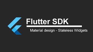 Flutter SDK Tutorial - Stateless Widgets! (App Development)