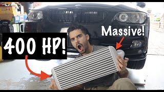 VRSF INTERCOOLER INSTALL // Pt.7 #RoadTo400HP (BMW E90 E92 E93)