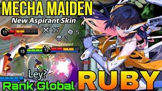 Mecha Maiden Ruby New The Aspirants Skin - Top Global Ruby by Ley? - Mobile Legends