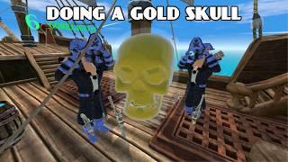 Doing Gold Skulls Are EASY!!! (Sail VR)