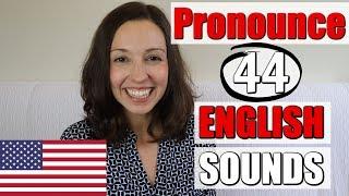 How to Pronounce ALL ENGLISH Sounds: American English Lesson