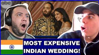 MOST EXPENSIVE INDIAN WEDDING EVER! 5000 CRORE! Producer Reacts Ambani wedding