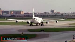 Air X Charters Airbus A340-312 (9H-BIG) Wonderful Takeoff From Calgary Airport