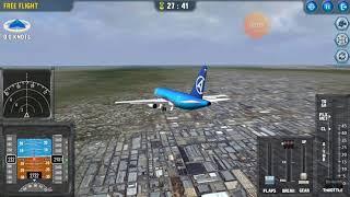 Turkish airlines Boeing 737 crash animation