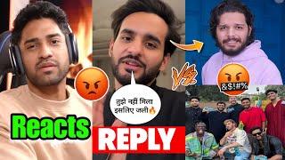 Lakshay Chaudhary & Thugesh Angry  On  & Youtubers | Fukra Insaan Reply To Lakshay Chaudhary