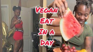 What I eat in a day as a vegan 