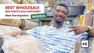 CHEAPEST PLACE TO BUY BEDSHEETS, CURTAINS & DUVET FOR HOME AND HOTEL IN LAGOS