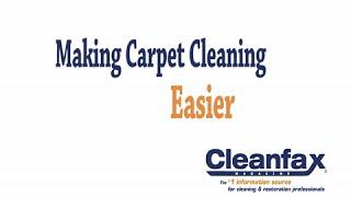 Making Carpet Cleaning Easier