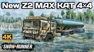 New Z2 MAX KAT 4×4 In SnowRunner Season 14 #snowrunner #truck #4k