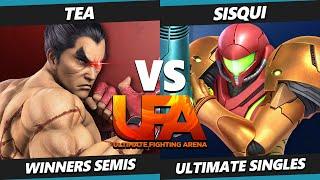 UFA 2023 Top 8 - Tea (Kazuya) Vs. Sisqui (Samus) Smash Ultimate - SSBU