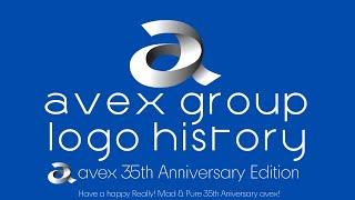 Avex Group Logo History | エイベックスグループロゴ歴史 (Avex 35th Anniversary Edition)