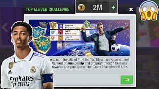 NEW Challenge in Top Eleven 2025 | Play with Unlimited Tokens 