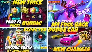 Prime Plus Purchase New Trick Bgmi | New UC Event Bgmi | Bgmi New Mythic Forge | Dodge Car / M4 Fool